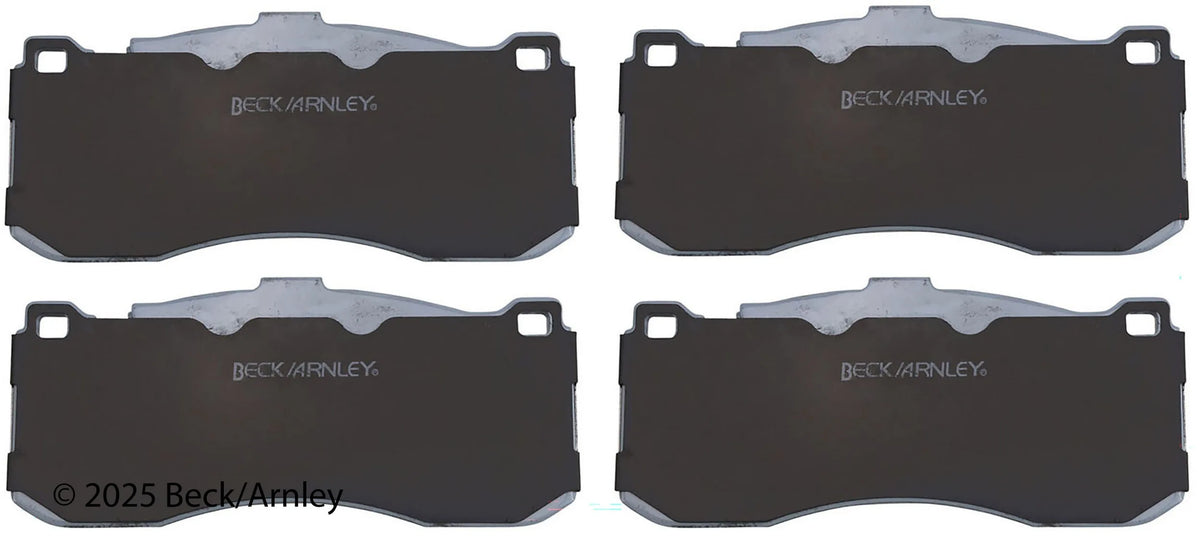 Beck/Arnley 085-1927 2008-2013 BMW 135i Disc Brake Pad Set