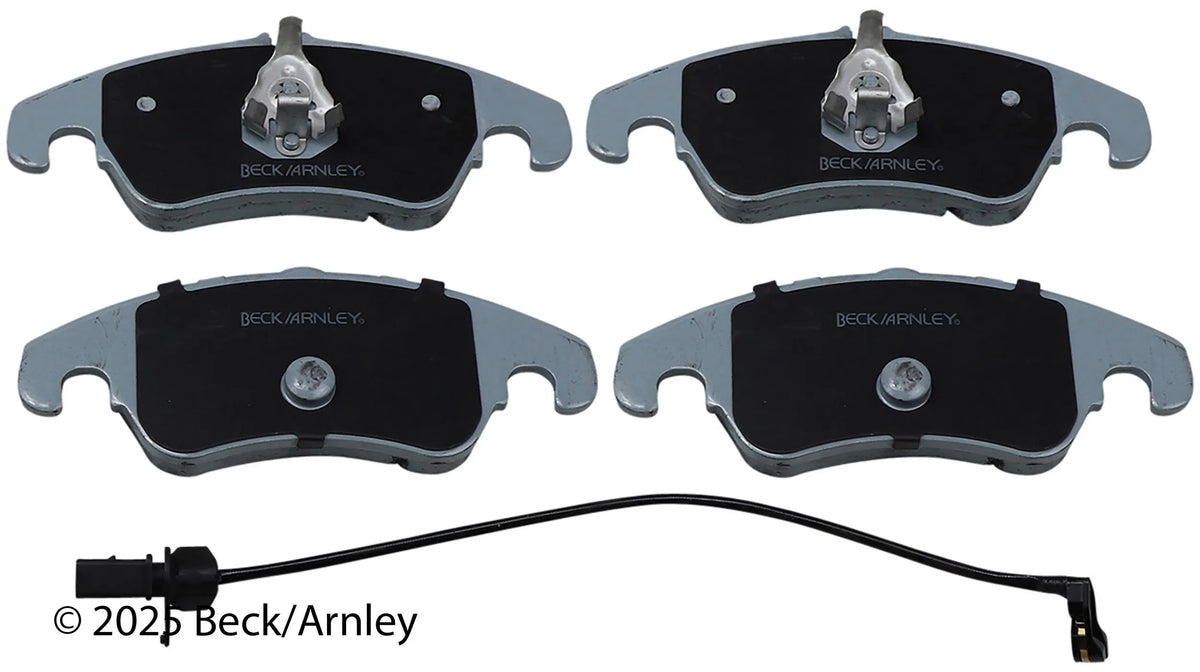 Beck/Arnley 085-1943 2008-2017 Audi A5 Quattro Disc Brake Pad Set