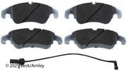 Beck/Arnley 085-1943 2008-2017 Audi A5 Quattro Disc Brake Pad Set