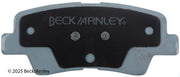 Beck/Arnley 085-1956 2012-2017 Kia Rio Disc Brake Pad Set