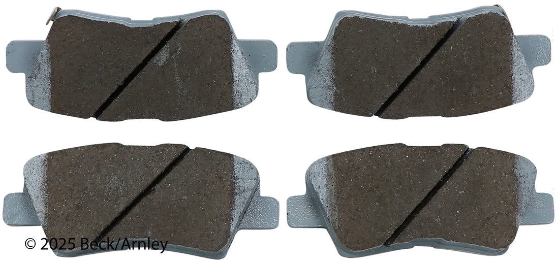 Beck/Arnley 085-1956 2012-2017 Kia Rio Disc Brake Pad Set