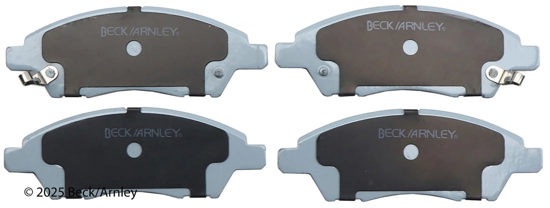 Beck/Arnley 085-1962 2014-2019 Nissan Versa Note Disc Brake Pad Set