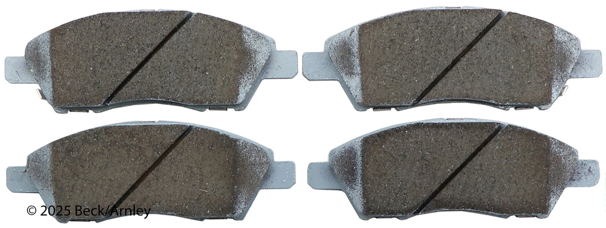 Beck/Arnley 085-1962 2014-2019 Nissan Versa Note Disc Brake Pad Set