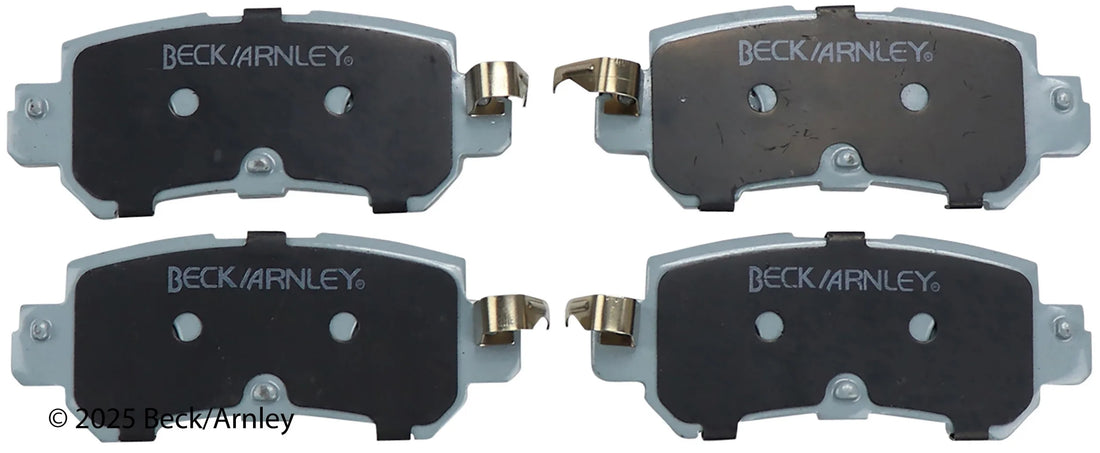 Beck/Arnley 085-1964 2016-2018 Mazda CX-3 Disc Brake Pad Set