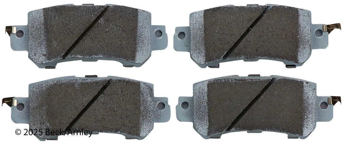 Beck/Arnley 085-1964 2016-2018 Mazda CX-3 Disc Brake Pad Set
