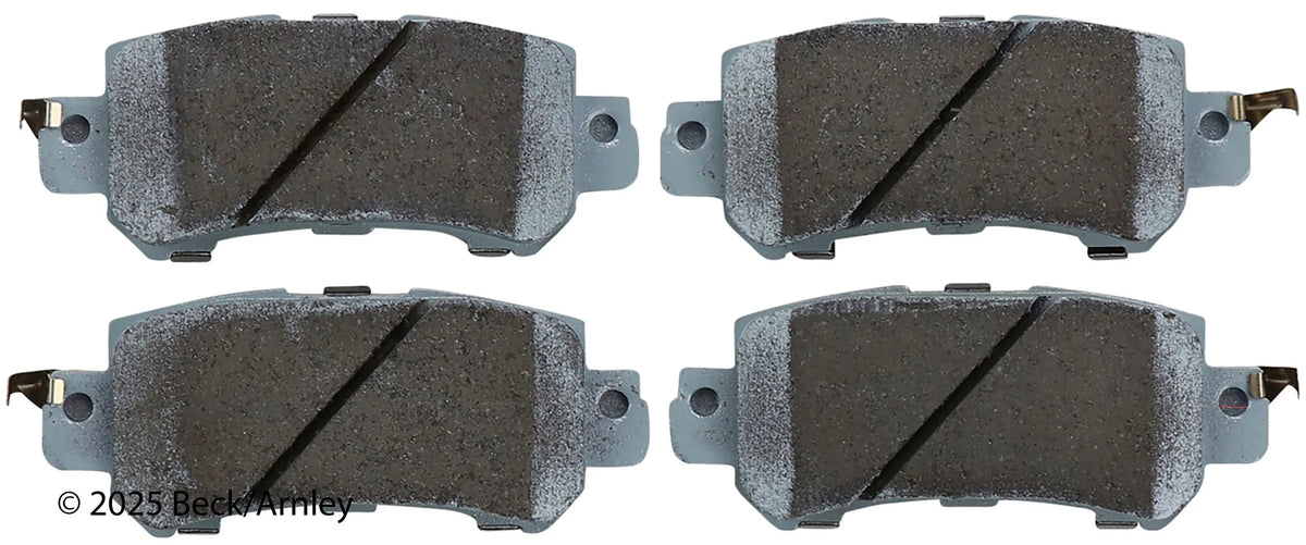 Beck/Arnley 085-1964 2016-2018 Mazda CX-3 Disc Brake Pad Set