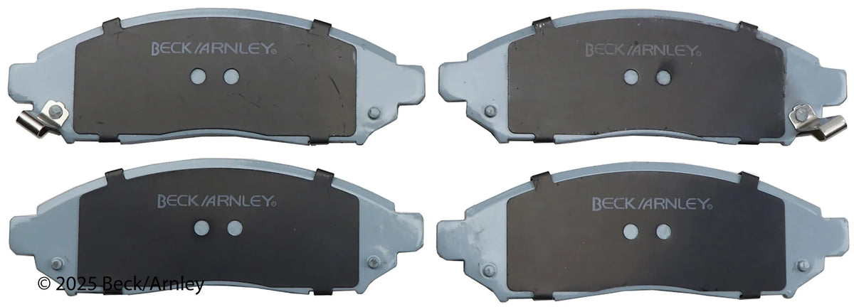 Beck/Arnley 085-1968 2013-2021 Nissan NV200 Disc Brake Pad Set