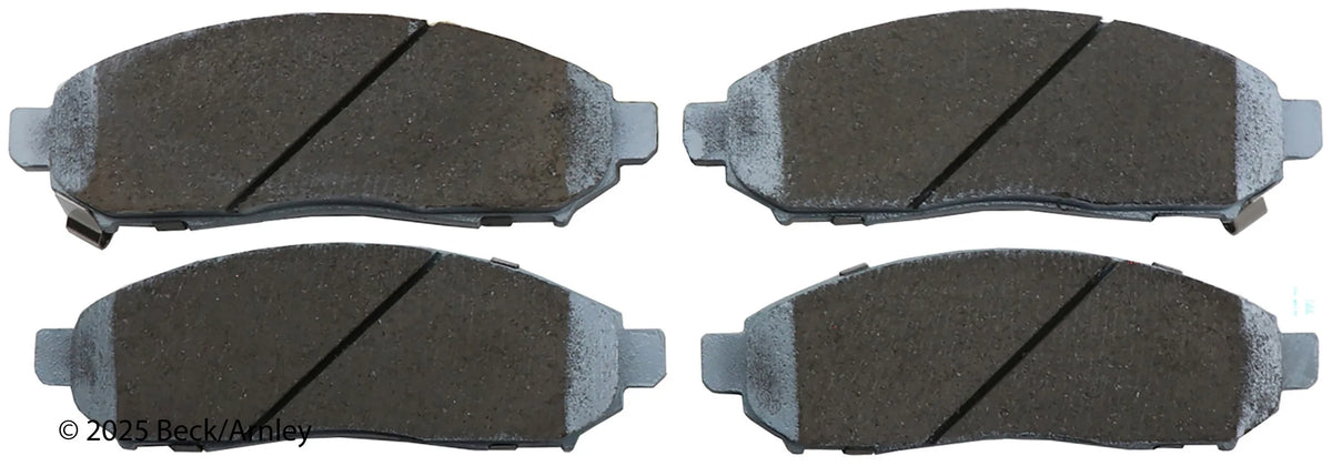 Beck/Arnley 085-1968 2013-2021 Nissan NV200 Disc Brake Pad Set