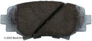Beck/Arnley 085-1982 2014-2016 Mazda 3 Disc Brake Pad Set