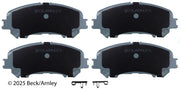 Beck/Arnley 085-1986 2017-2022 Nissan Rogue Sport Disc Brake Pad Set