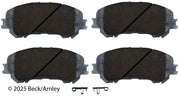Beck/Arnley 085-1986 2017-2022 Nissan Rogue Sport Disc Brake Pad Set