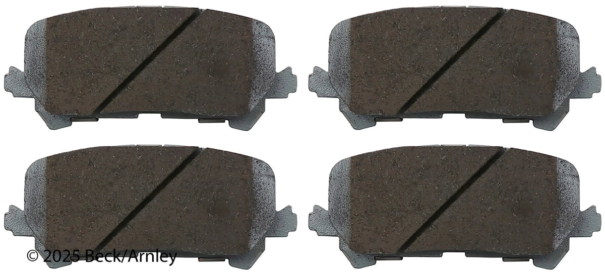 Beck/Arnley 085-2006 2017-2026 Honda Ridgeline Disc Brake Pad Set