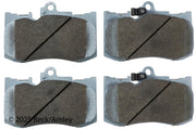Beck/Arnley 085-2013 2014-2026 Lexus IS350 Disc Brake Pad Set