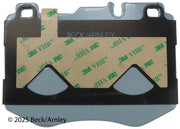 Beck/Arnley 085-2015 2015-2023 Mercedes-Benz C300 Disc Brake Pad Set