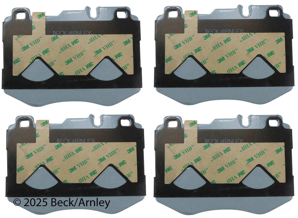 Beck/Arnley 085-2015 2015-2023 Mercedes-Benz C300 Disc Brake Pad Set