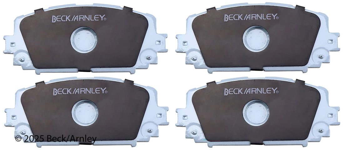 Beck/Arnley 085-2036 2012-2018 Toyota Yaris Disc Brake Pad Set