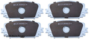 Beck/Arnley 085-2036 2012-2018 Toyota Yaris Disc Brake Pad Set