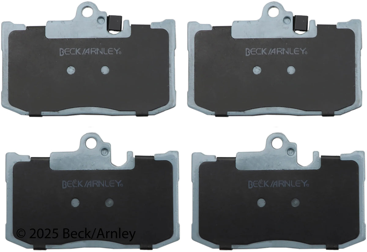Beck/Arnley 085-2041 2022-2025 Lexus IS500 Disc Brake Pad Set