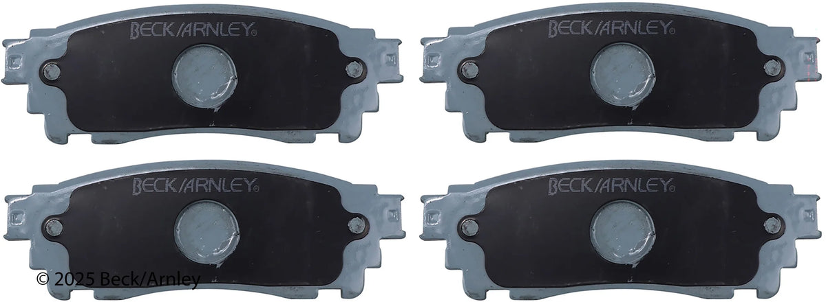 Beck/Arnley 085-2043 2015-2021 Lexus NX300h Disc Brake Pad Set
