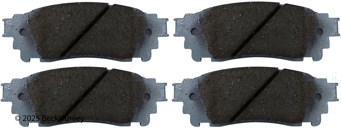 Beck/Arnley 085-2043 2015-2021 Lexus NX300h Disc Brake Pad Set