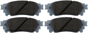 Beck/Arnley 085-2043 2015-2021 Lexus NX300h Disc Brake Pad Set