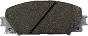 Beck/Arnley 085-2056 2010-2022 Toyota Prius Disc Brake Pad Set
