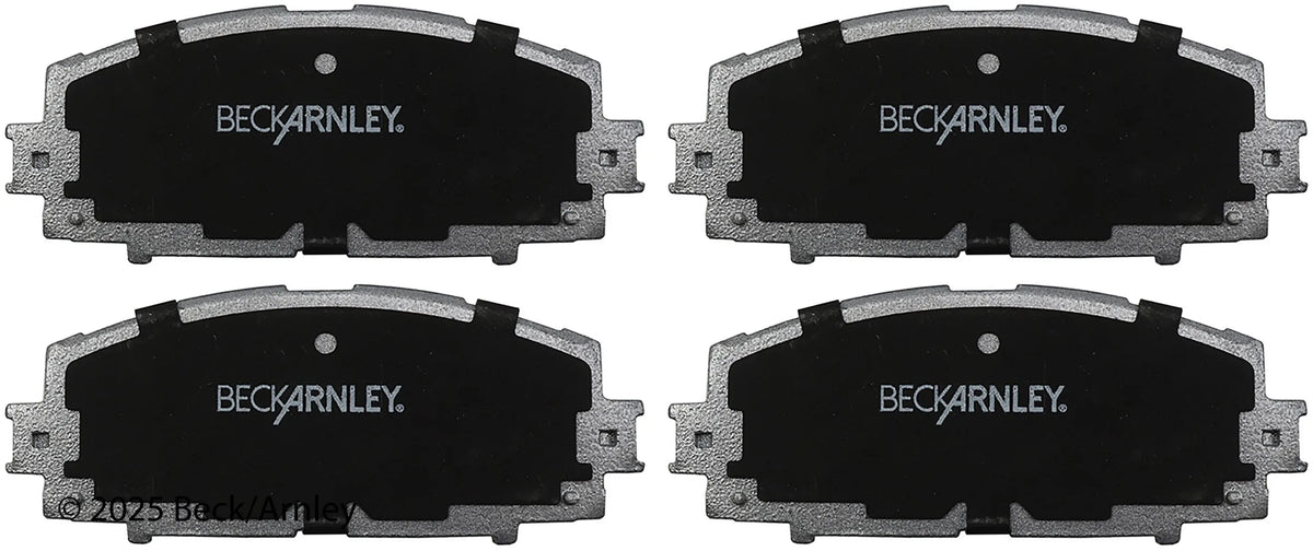 Beck/Arnley 085-2056 2010-2022 Toyota Prius Disc Brake Pad Set