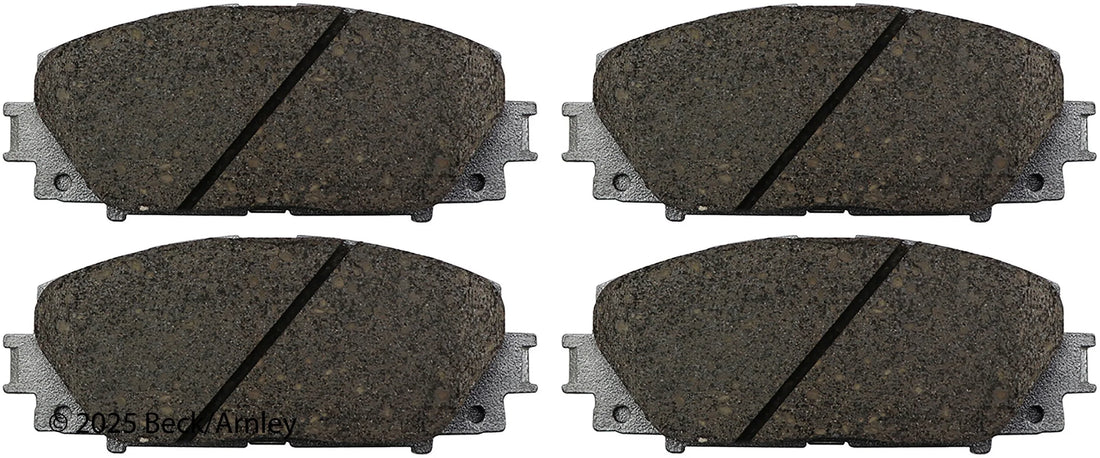 Beck/Arnley 085-2056 2010-2022 Toyota Prius Disc Brake Pad Set