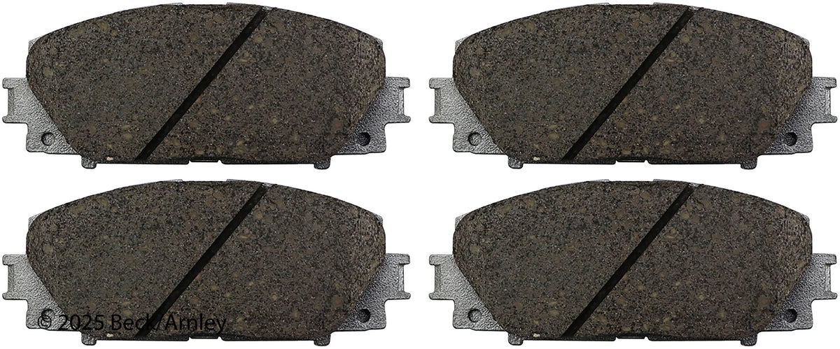 Beck/Arnley 085-2056 2010-2022 Toyota Prius Disc Brake Pad Set