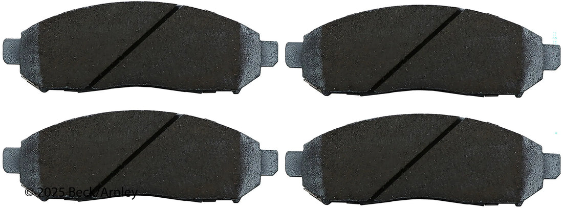 Beck/Arnley 085-2057 2016-2026 Nissan Frontier Disc Brake Pad Set