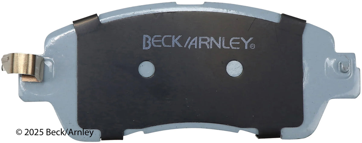 Beck/Arnley 085-2065 2019-2020 Toyota Yaris Disc Brake Pad Set