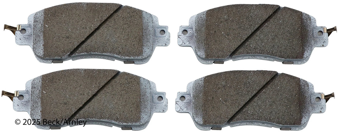 Beck/Arnley 085-2065 2019-2020 Toyota Yaris Disc Brake Pad Set