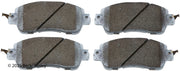 Beck/Arnley 085-2065 2019-2020 Toyota Yaris Disc Brake Pad Set