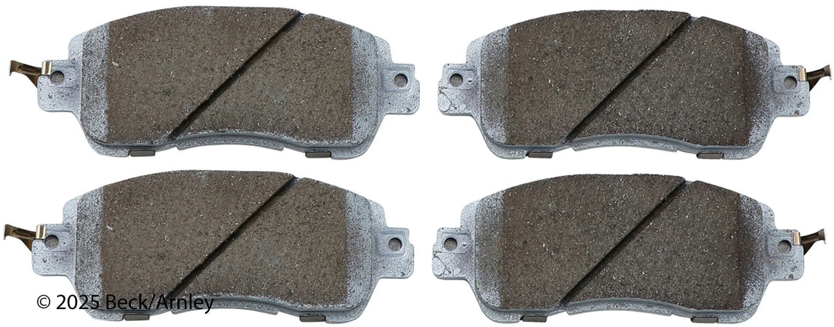 Beck/Arnley 085-2065 2019-2020 Toyota Yaris Disc Brake Pad Set