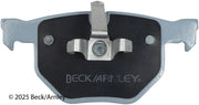Beck/Arnley 085-2066 2013-2015 BMW X1 Disc Brake Pad Set