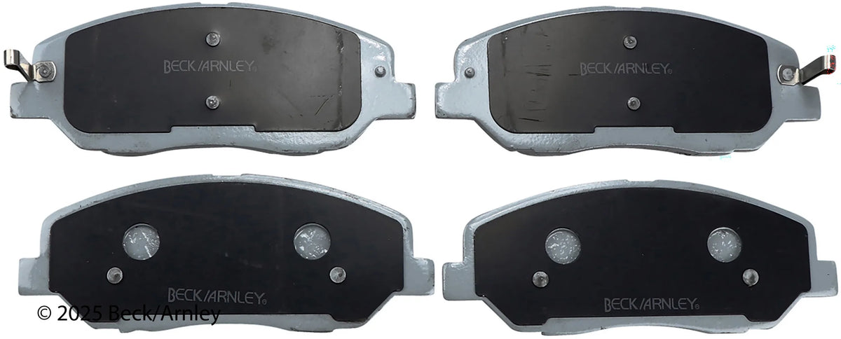 Beck/Arnley 085-2075 2019 Hyundai Santa Fe XL Disc Brake Pad Set