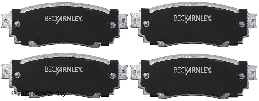 Beck/Arnley 085-2079 2018-2026 Toyota Camry Disc Brake Pad Set