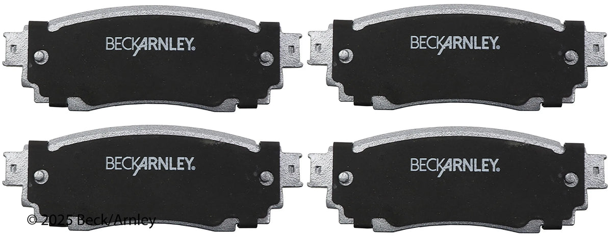 Beck/Arnley 085-2079 2018-2026 Toyota Camry Disc Brake Pad Set