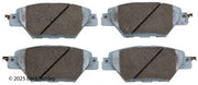 Beck/Arnley 085-2087 2016-2023 Mazda CX-9 Disc Brake Pad Set