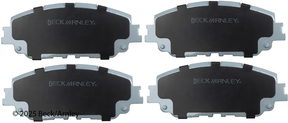 Beck/Arnley 085-2093 2025-2026 Lexus UX300h Disc Brake Pad Set