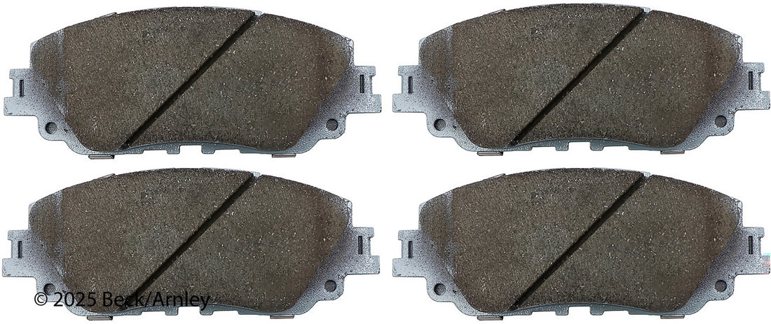 Beck/Arnley 085-2093 2025-2026 Lexus UX300h Disc Brake Pad Set
