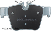 Beck/Arnley 085-2096 2017-2023 Mercedes-Benz C43 AMG Disc Brake Pad Set