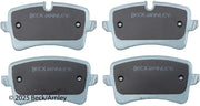 Beck/Arnley 085-2099 2014-2018 Audi A7 Quattro Disc Brake Pad Set