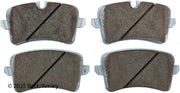 Beck/Arnley 085-2099 2014-2018 Audi A7 Quattro Disc Brake Pad Set