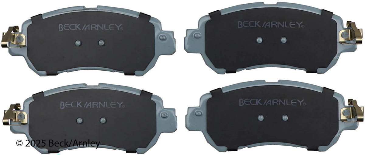 Beck/Arnley 085-2103 2020-2025 Nissan Versa Disc Brake Pad Set