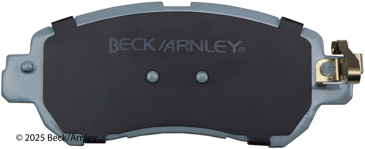 Beck/Arnley 085-2103 2020-2025 Nissan Versa Disc Brake Pad Set