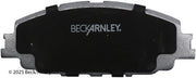 Beck/Arnley 085-2108 2023-2026 Toyota Prius Disc Brake Pad Set