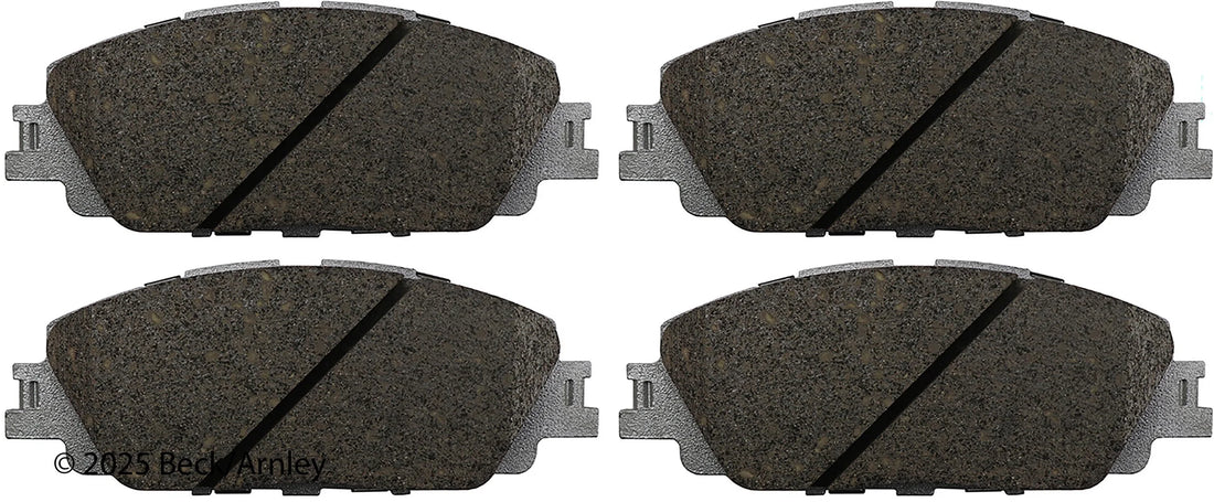 Beck/Arnley 085-2108 2023-2026 Toyota Prius Disc Brake Pad Set