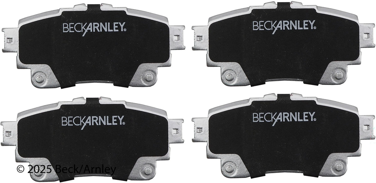 Beck/Arnley 085-2109 2024-2026 Lexus TX350 Disc Brake Pad Set