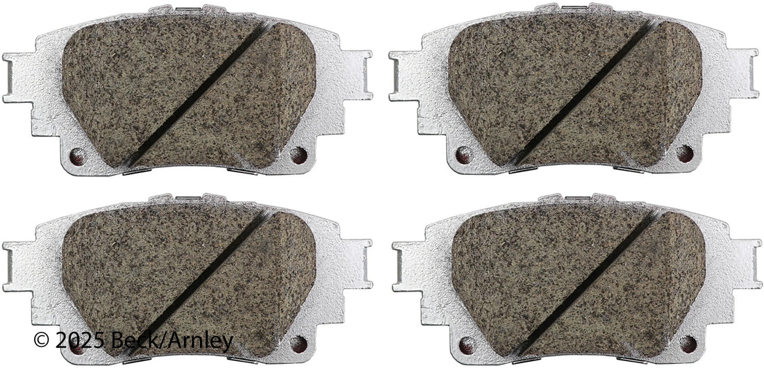 Beck/Arnley 085-2109 2024-2026 Lexus TX350 Disc Brake Pad Set